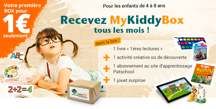 Recevez votre Kiddy Box